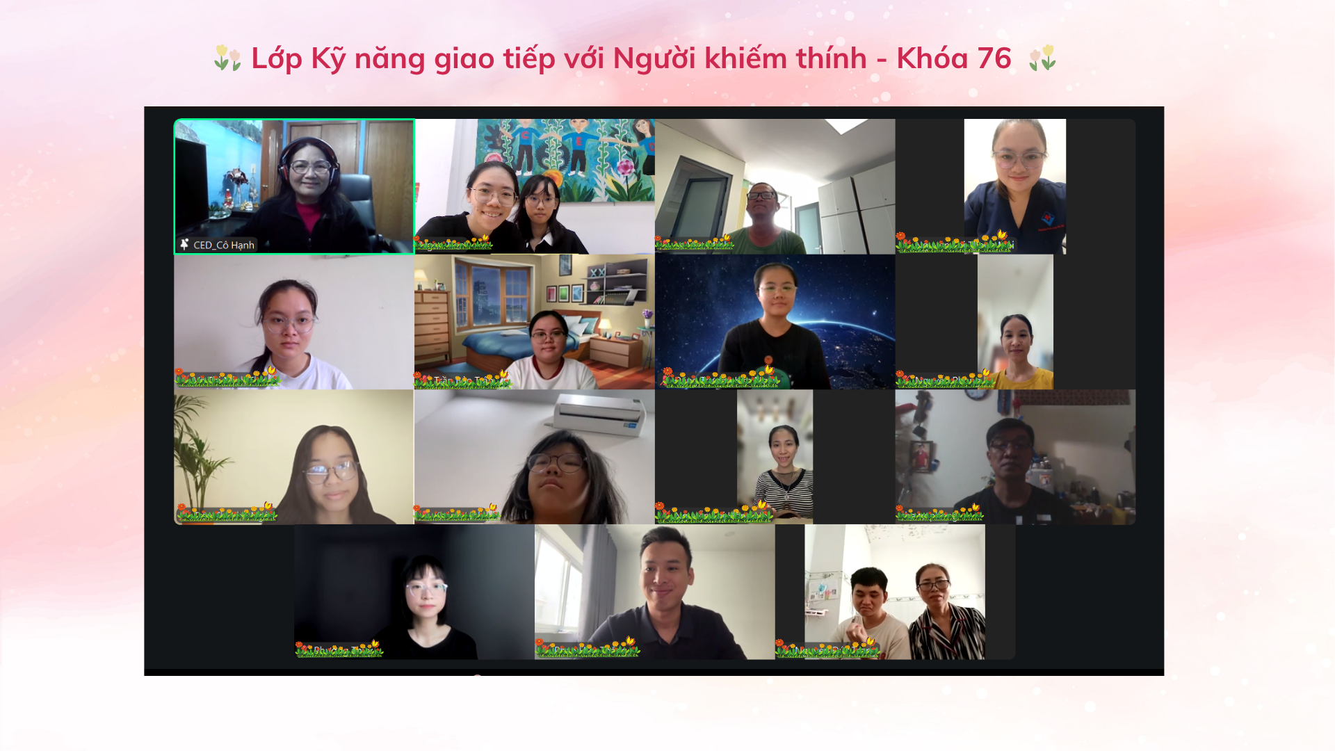 TRAINING PROGRAM: THE COURSE 76 OF SKILLS IN COMMUNICATION WITH PEOPLE WITH HEARING LOSS (SESSION 4)