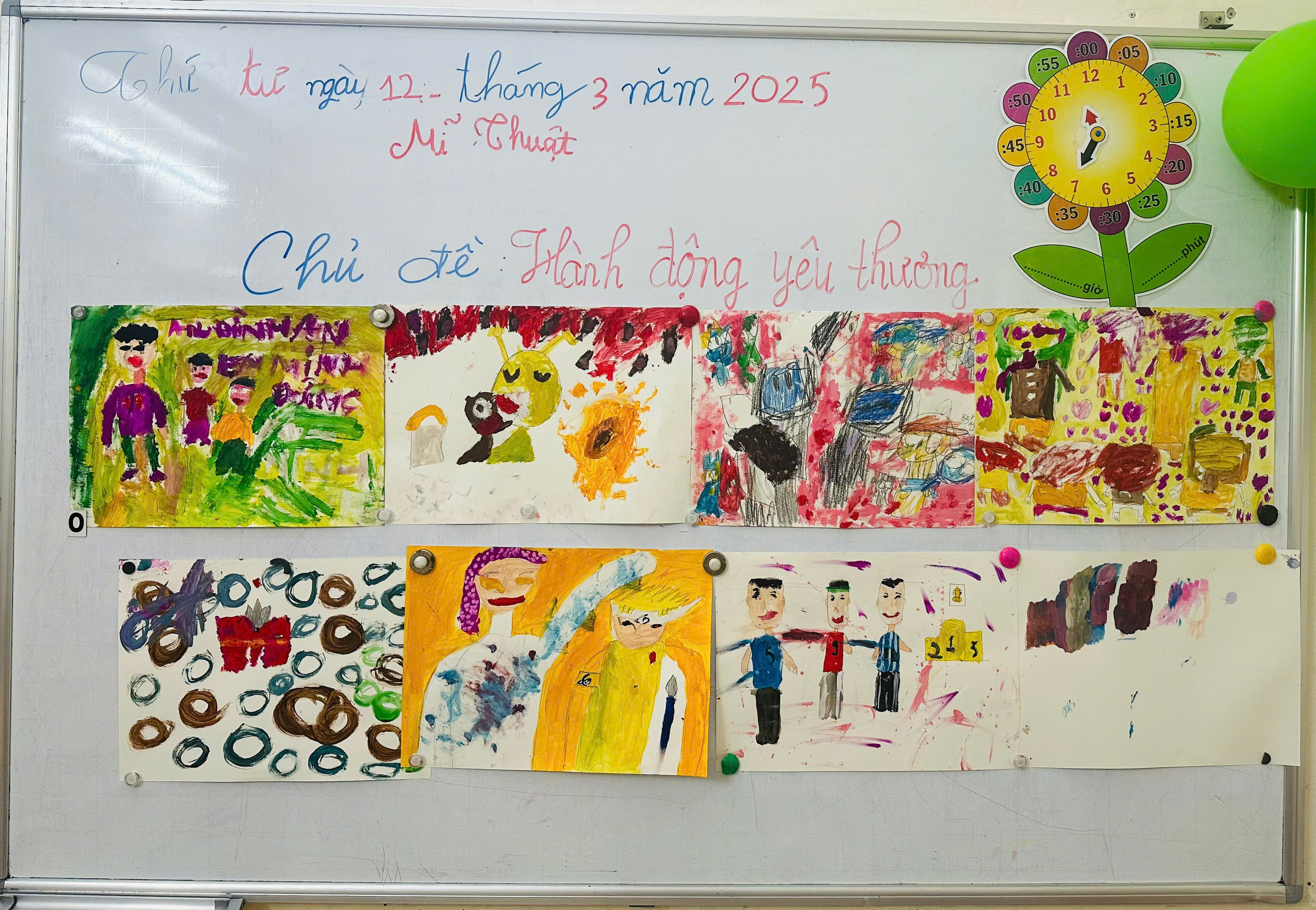 ART CLASS: LOVE THROUGH EACH STROKE