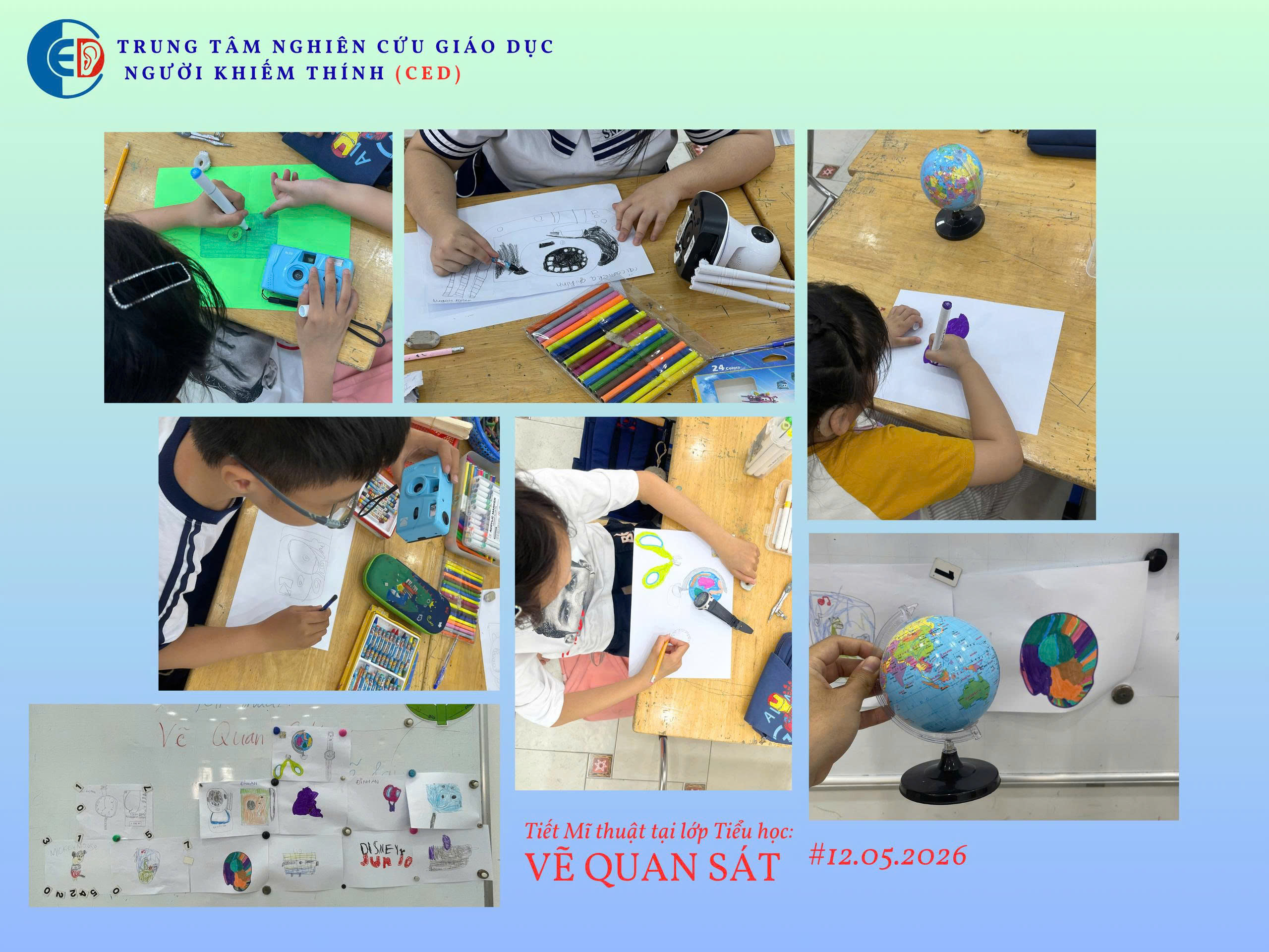 HỌC MĨ THUẬT: VẼ QUAN SÁT
