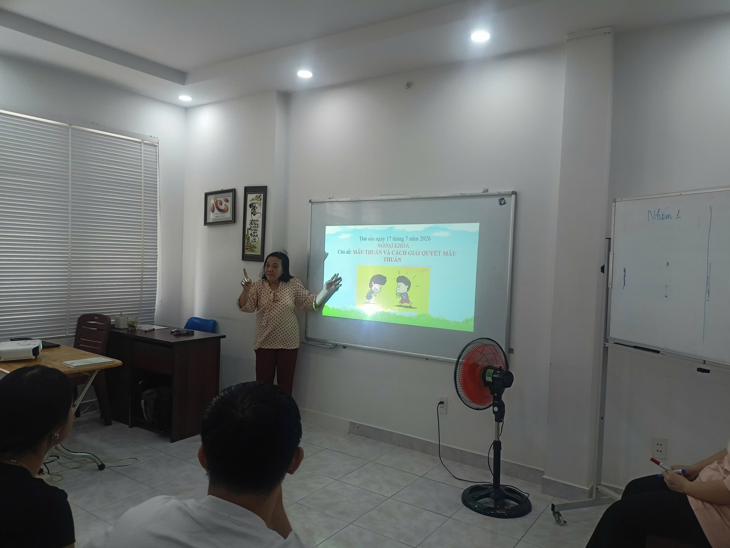NGOẠI KHÓA: KỸ NĂNG GIẢI QUYẾT MÂU THUẪN – GẮN KẾT VÀ THẤU HIỂU