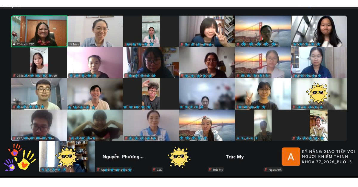 TRAINING PROGRAM: THE COURSE 77 OF SKILLS IN COMMUNICATION WITH PEOPLE WITH HEARING LOSS (SESSION 3)