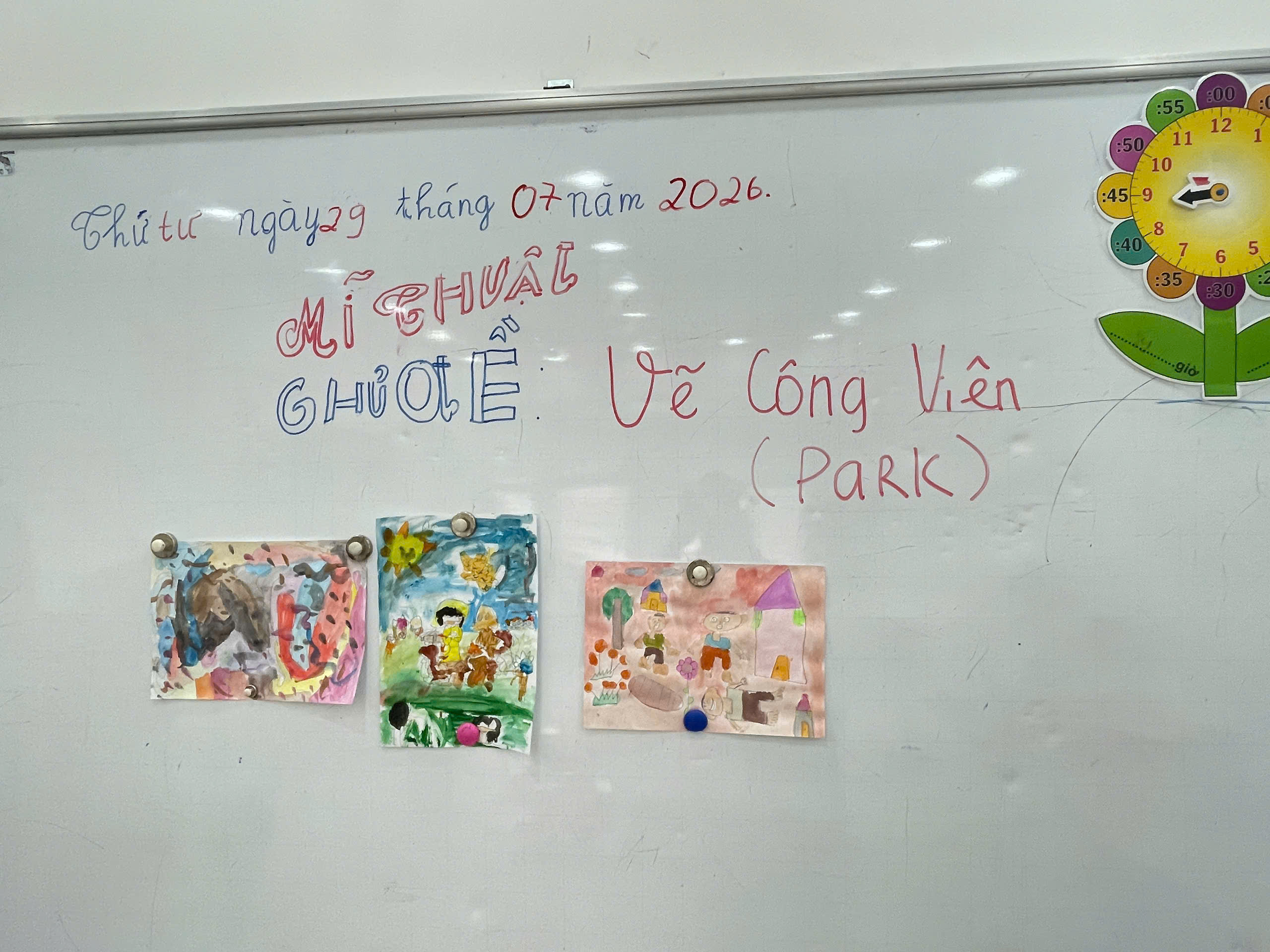 MỸ THUẬT: VẼ CÔNG VIÊN