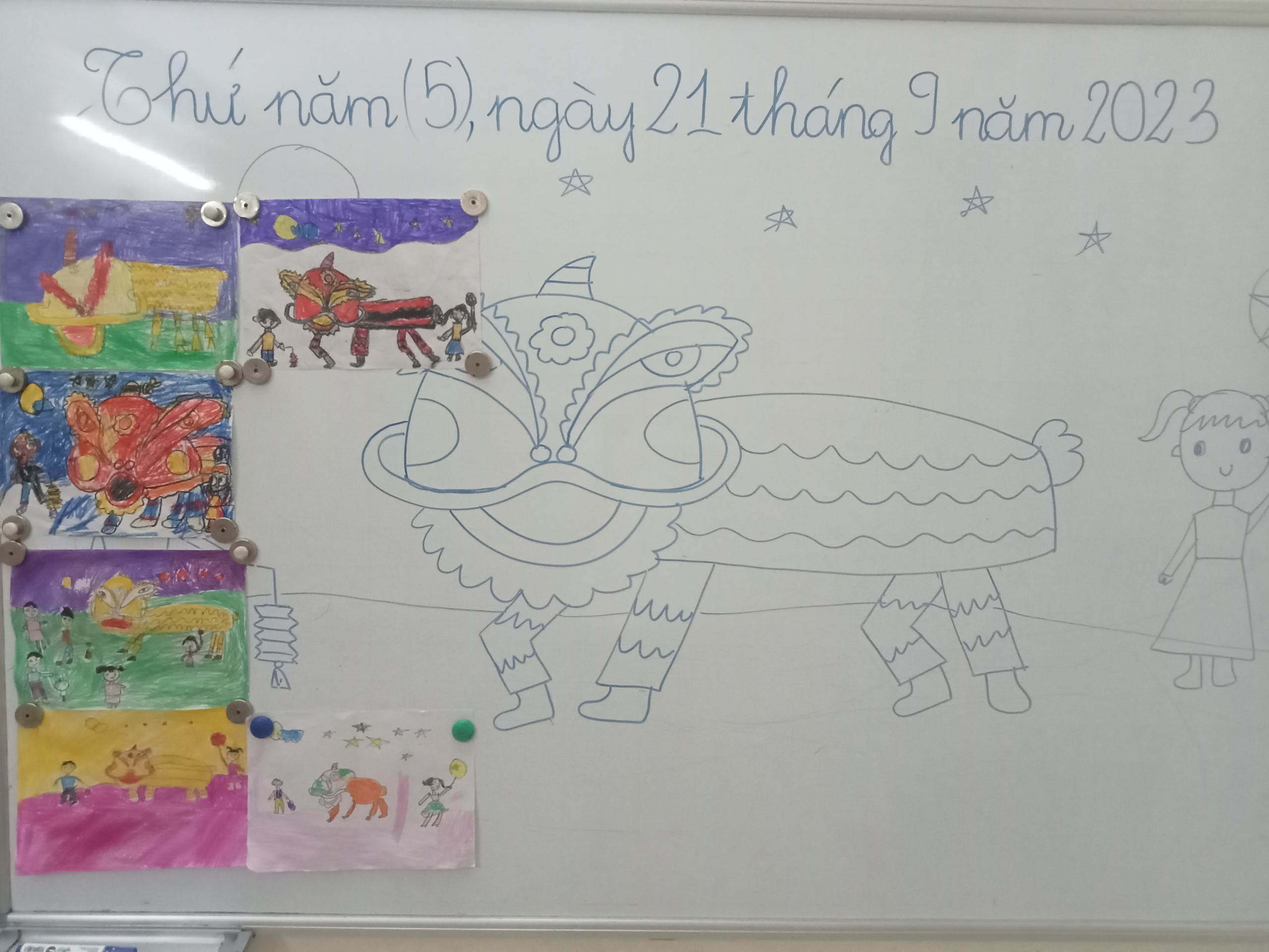 HỌC VẼ - VUI HỘI TRĂNG RẰM