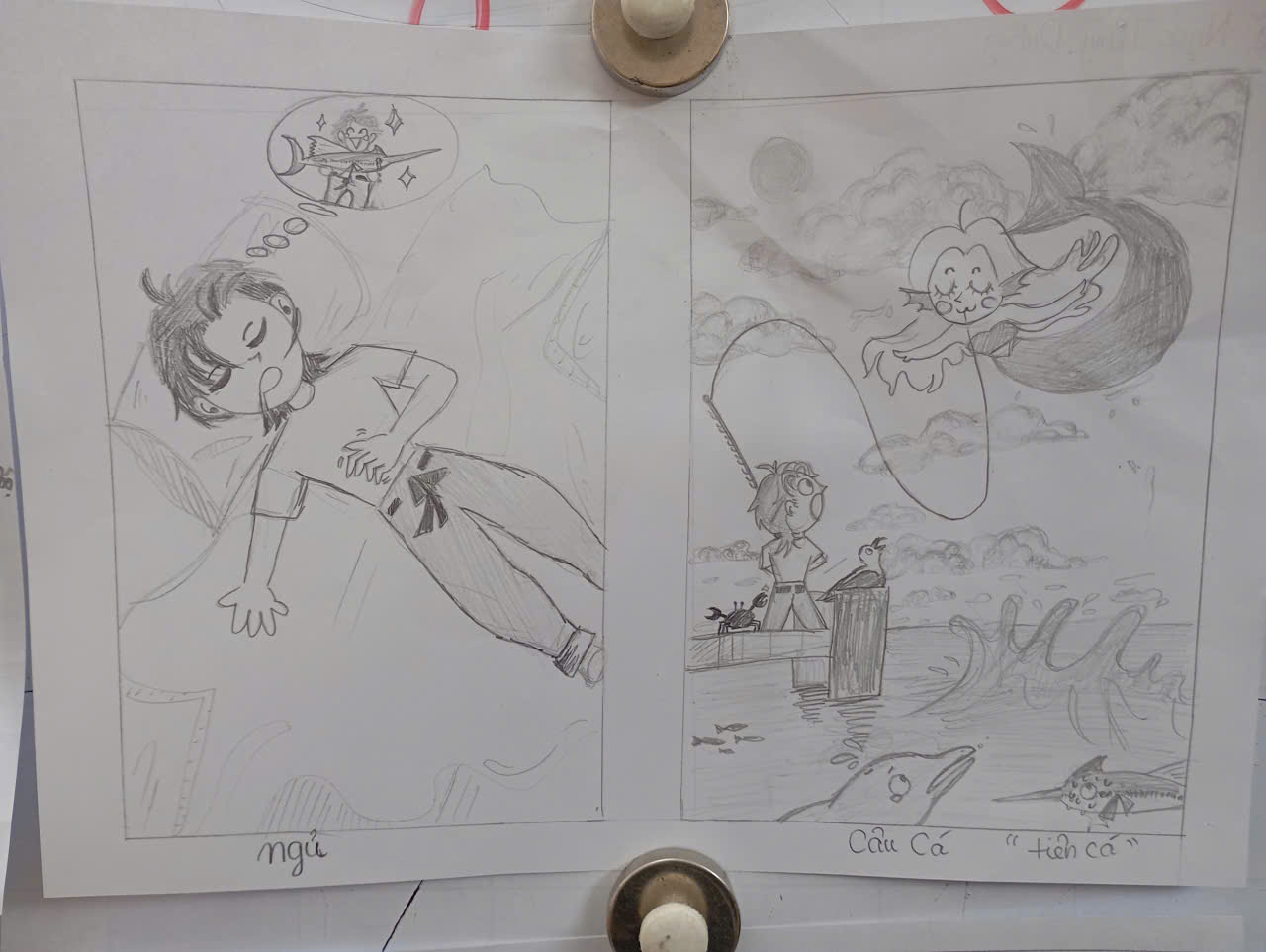 ART CLASS: DRAWING EMOTIONAL CHARACTERS IN TWO-PANEL COMICS