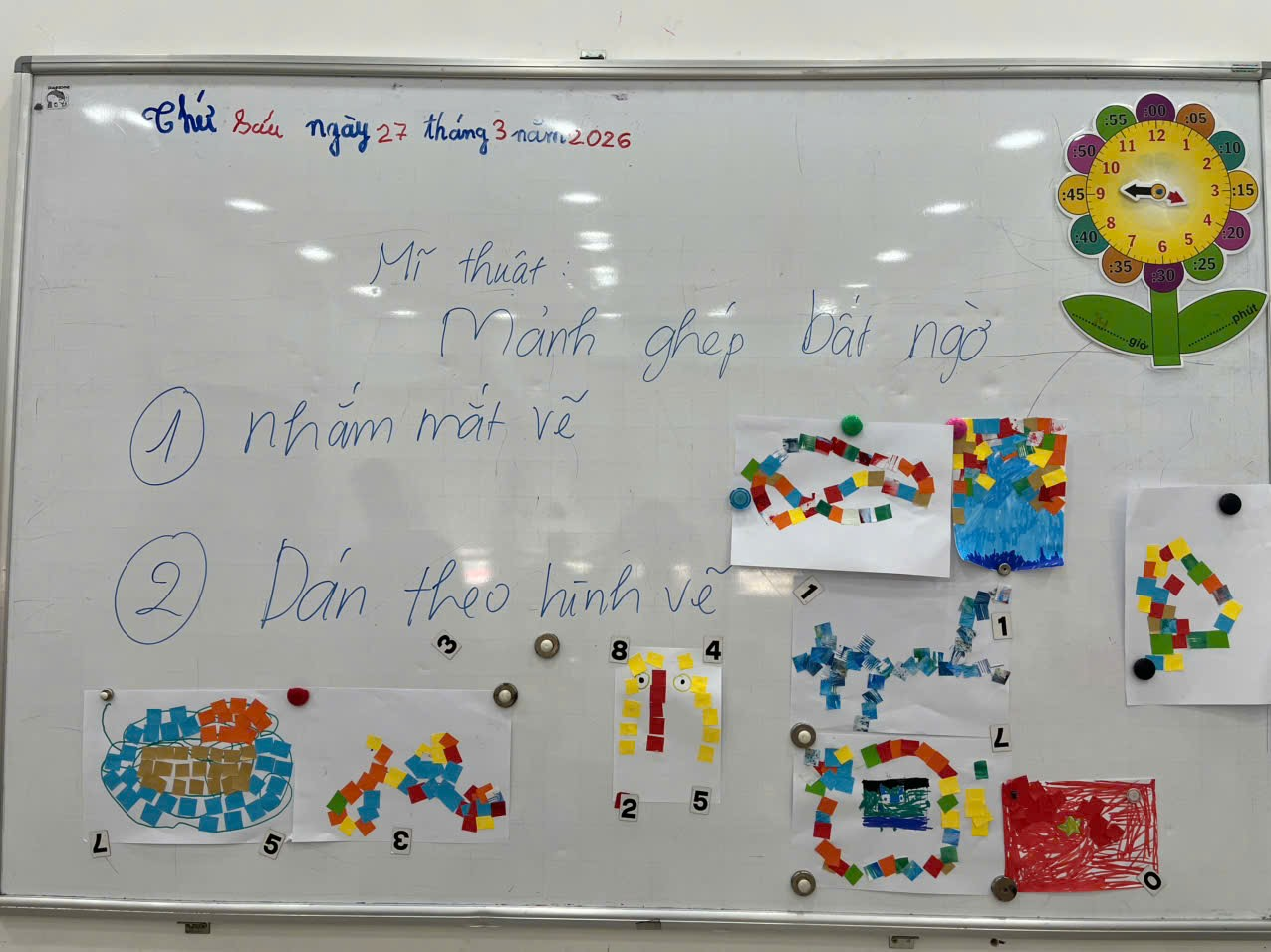 ART CLASS: “UNEXPECTED PIECES”