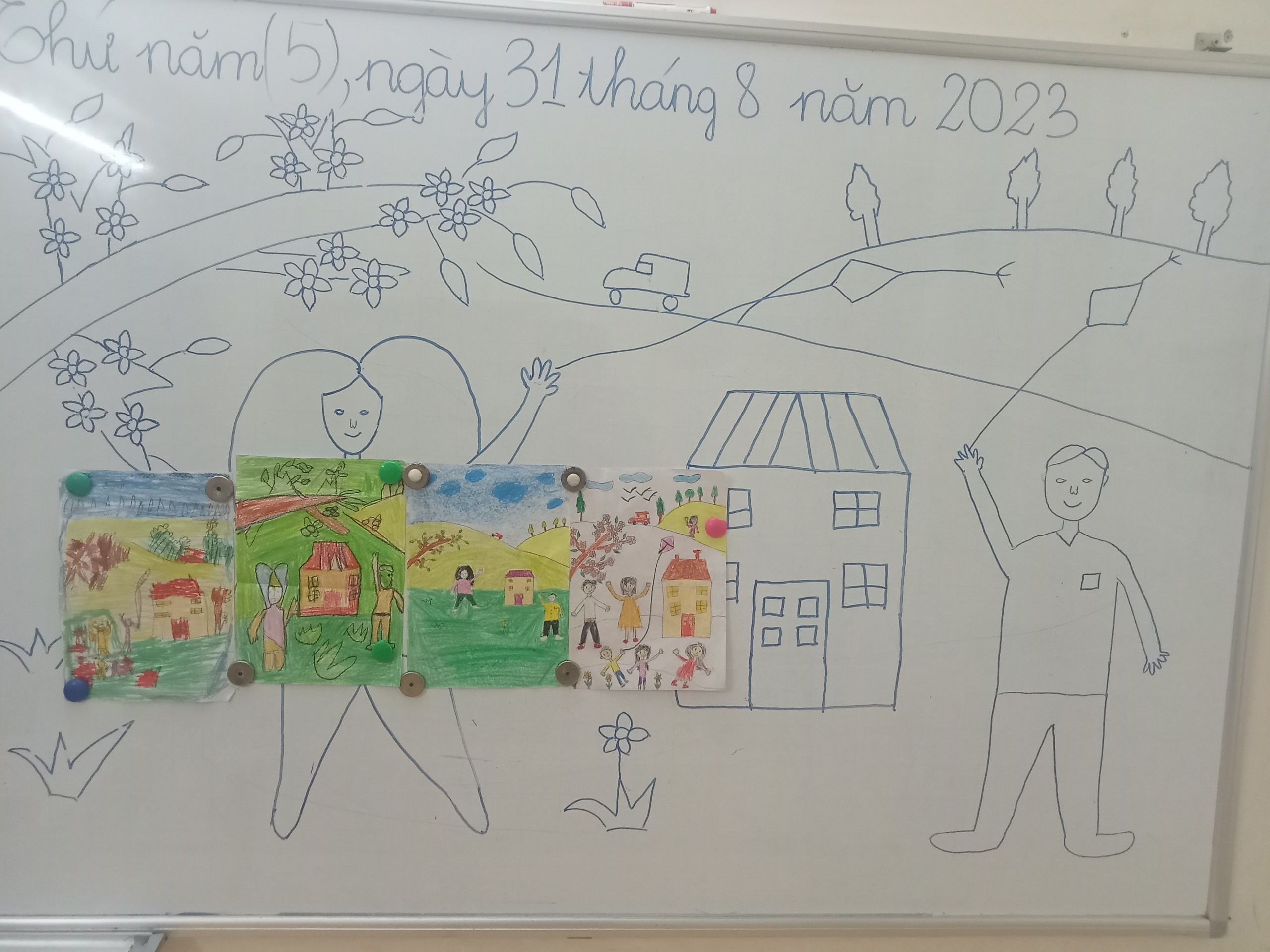 DRAWING SESSION – FLYING KITE