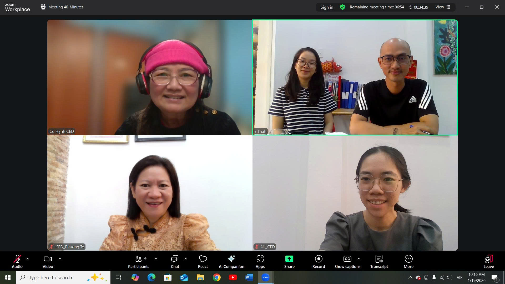 HOẠT ĐỘNG CỘNG ĐỒNG: YOGA VỚI NGƯỜI KHIẾM THÍNH