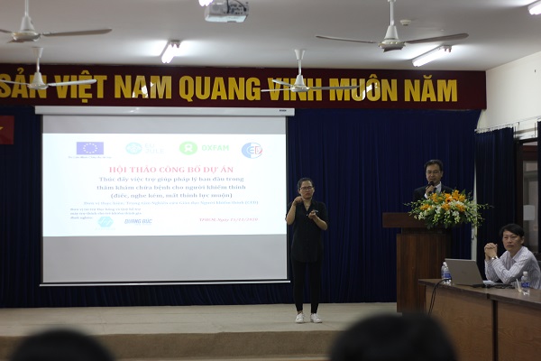 HỘI THẢO CÔNG BỐ DỰ ÁN CED - OXFAM