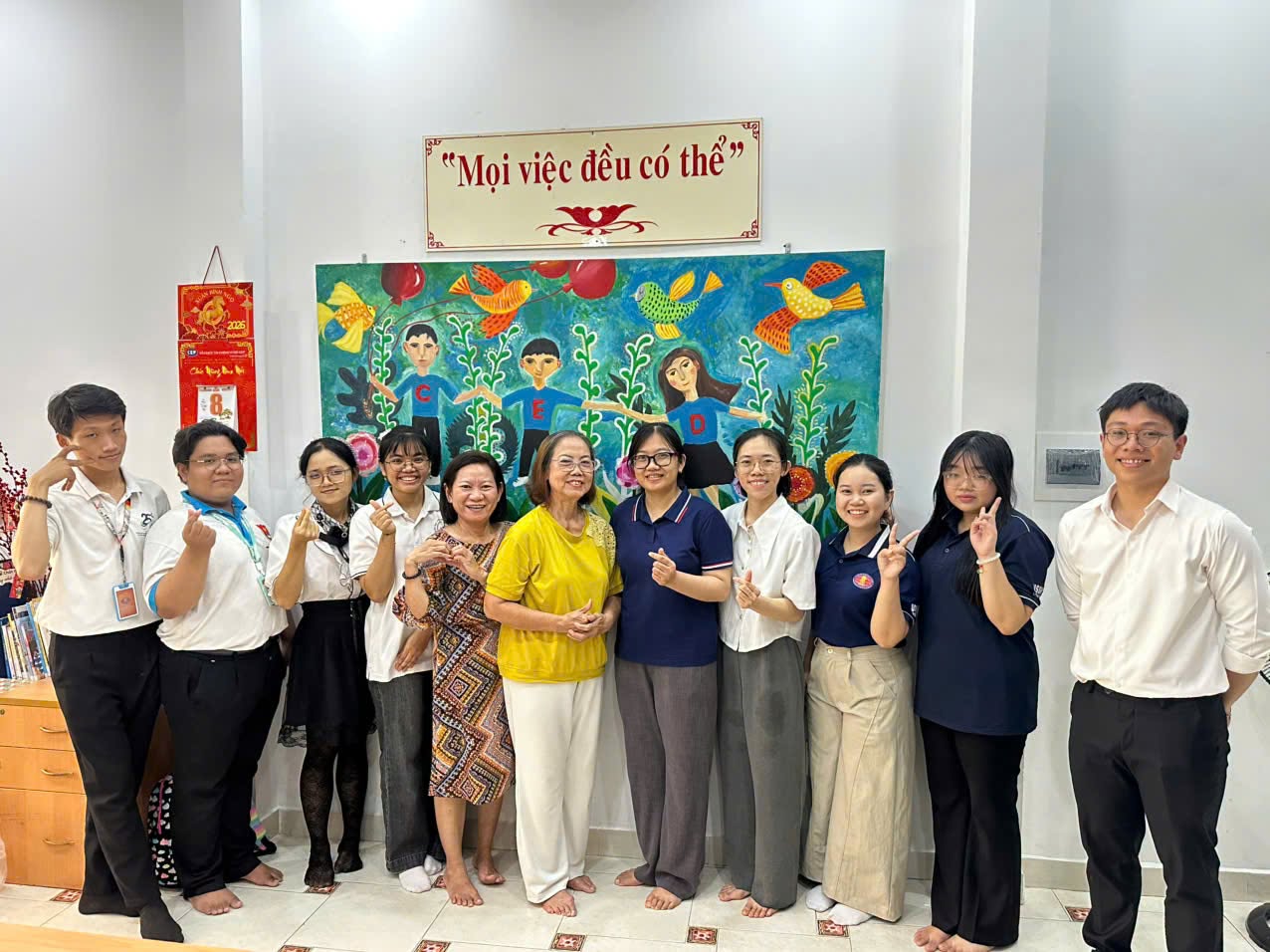 HOẠT ĐỘNG CỘNG ĐỒNG: HƯỚNG DẪN SINH VIÊN NGÀNH TÂM LÝ GIÁO DỤC THỰC TẬP TẠI TRUNG TÂM CED