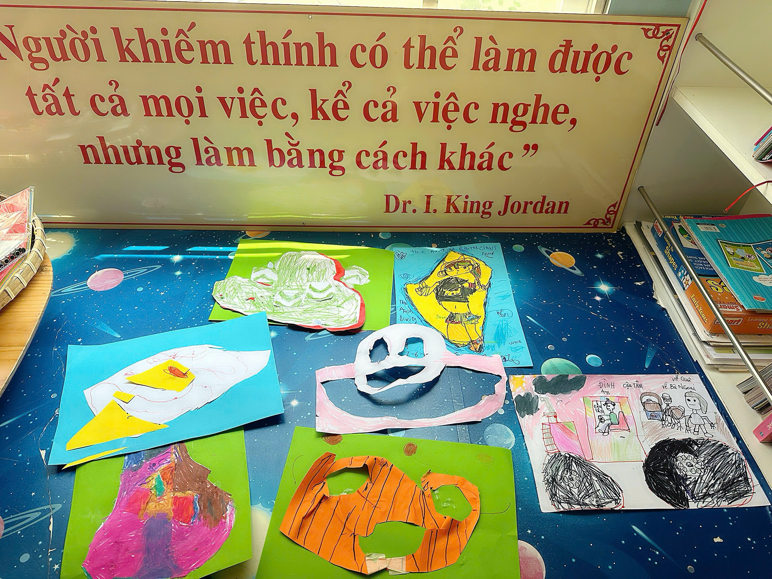 HỌC MỸ THUẬT: SÁNG TẠO VỚI NHỮNG SỢI LEN