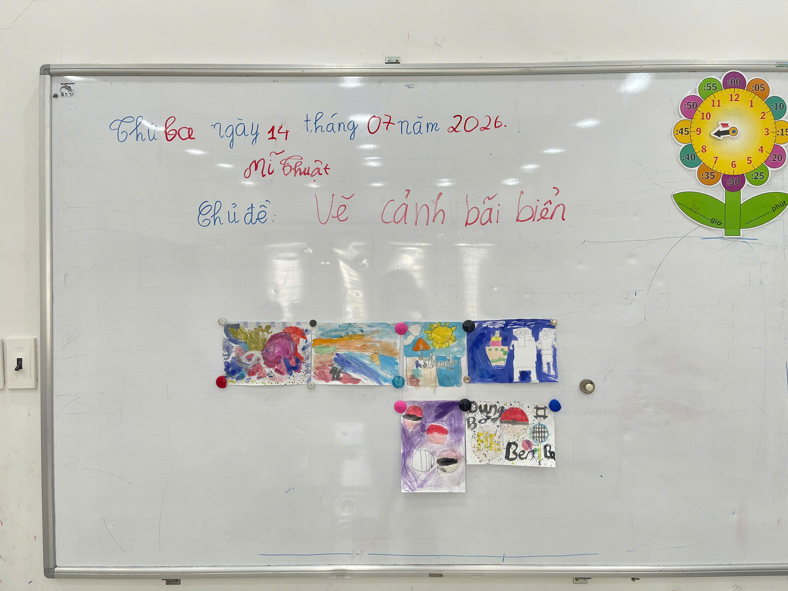 MỸ THUẬT: VẼ CẢNH BÃI BIỂN