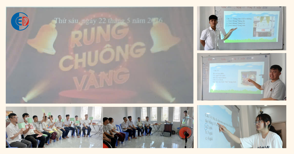 NGOẠI KHÓA: RUNG CHUÔNG VÀNG CHỦ ĐỀ HỌC TẬP