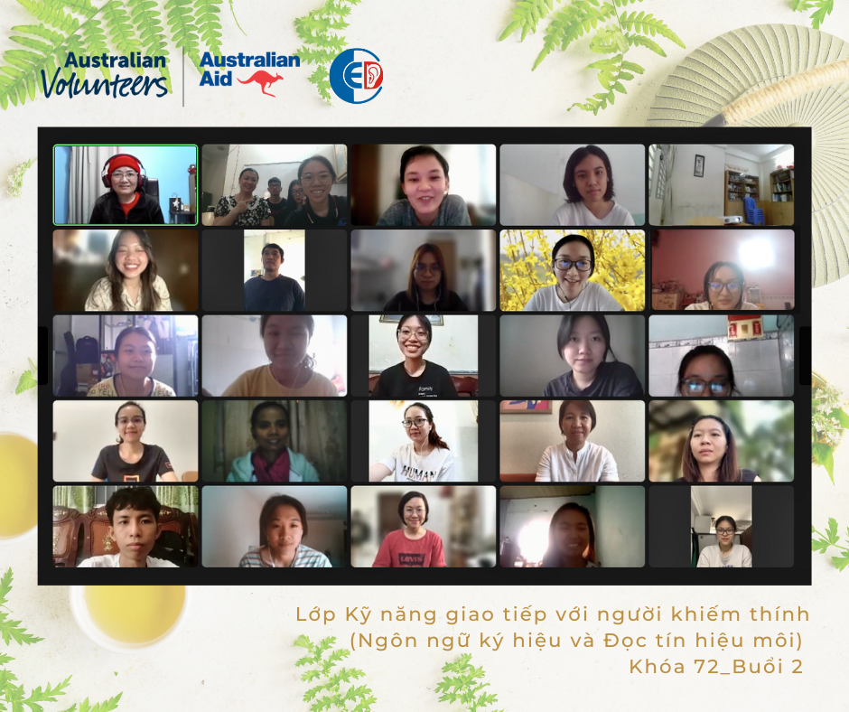 COURSE ON SKILLS FOR COMMUNICATION WITH PEOPLE WITH HEARING LOSS CLASS 72 – SESSION 2